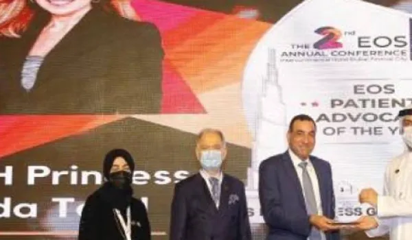 "Patient Advocate of the Year" By Emirates Oncology Society